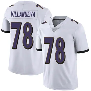 Nike Alejandro Villanueva Men's Limited Baltimore Ravens White Vapor Untouchable Jersey