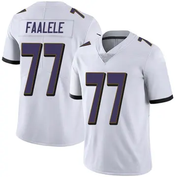 Nike Daniel Faalele Youth Limited Baltimore Ravens White Vapor Untouchable Jersey