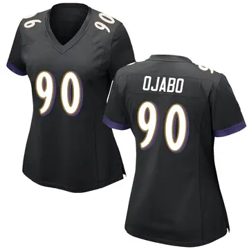 Nike David Ojabo Women's Game Baltimore Ravens Black Jersey