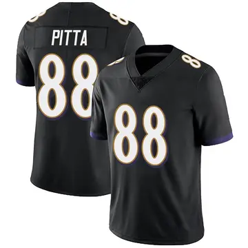 Nike Dennis Pitta Men's Limited Baltimore Ravens Black Alternate Vapor Untouchable Jersey