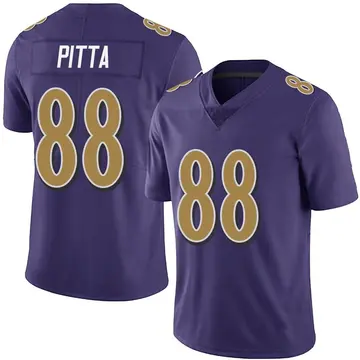 Nike Dennis Pitta Men's Limited Baltimore Ravens Purple Team Color Vapor Untouchable Jersey