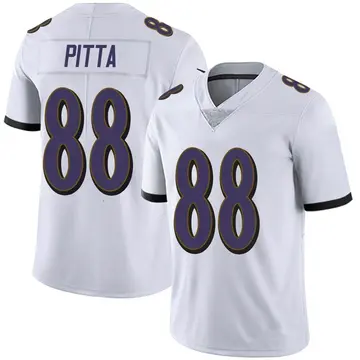 Nike Dennis Pitta Men's Limited Baltimore Ravens White Vapor Untouchable Jersey