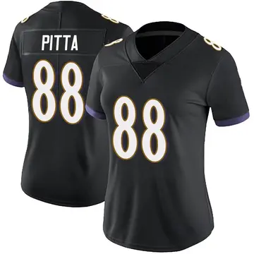 Nike Dennis Pitta Women's Limited Baltimore Ravens Black Alternate Vapor Untouchable Jersey