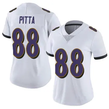 Nike Dennis Pitta Women's Limited Baltimore Ravens White Vapor Untouchable Jersey
