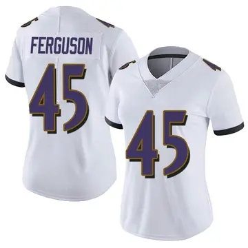 Nike Jaylon Ferguson Women's Limited Baltimore Ravens White Vapor Untouchable Jersey