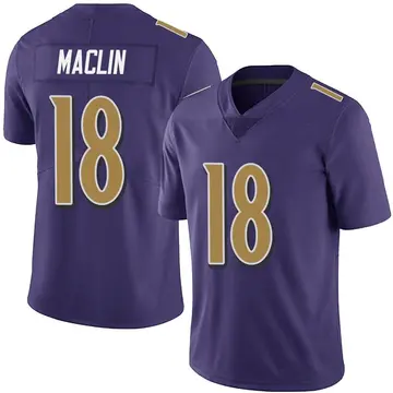 Nike Jeremy Maclin Youth Limited Baltimore Ravens Purple Team Color Vapor Untouchable Jersey