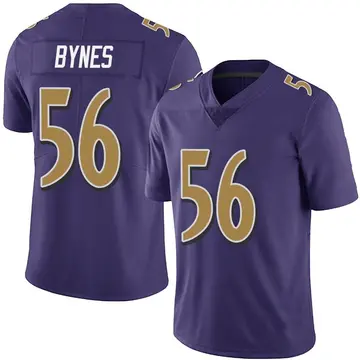 Nike Josh Bynes Men's Limited Baltimore Ravens Purple Team Color Vapor Untouchable Jersey