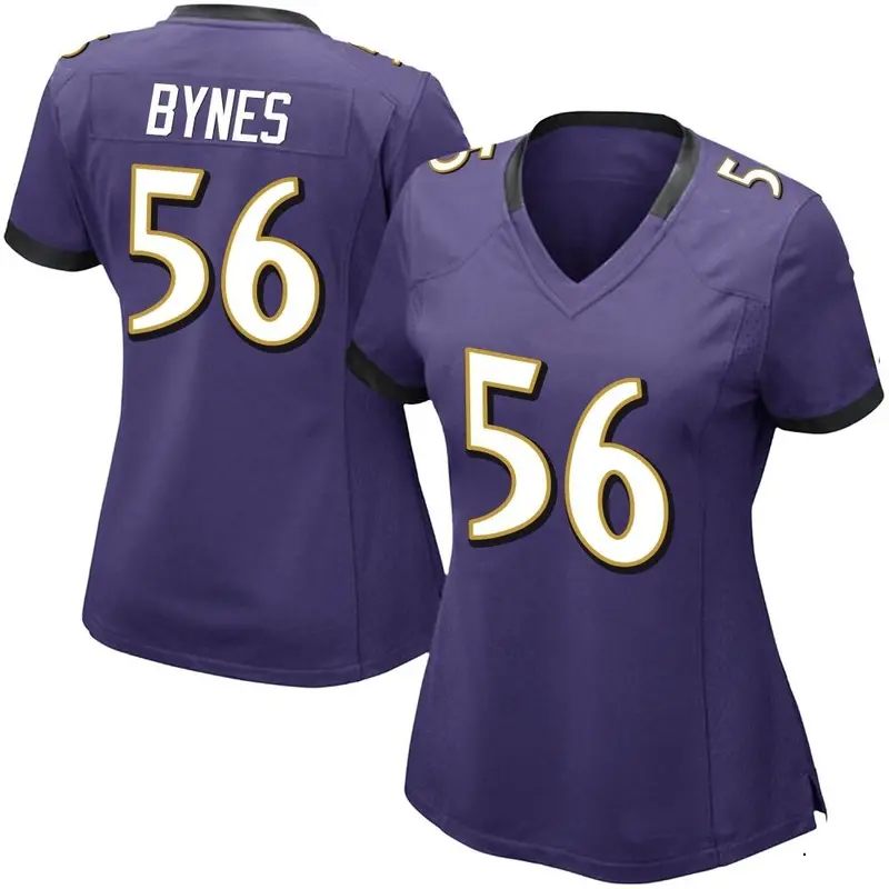 Nike Josh Bynes Women's Limited Baltimore Ravens Purple Team Color Vapor Untouchable Jersey