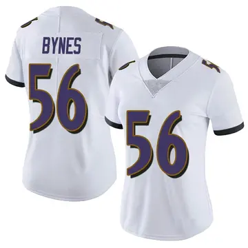 Nike Josh Bynes Women's Limited Baltimore Ravens White Vapor Untouchable Jersey
