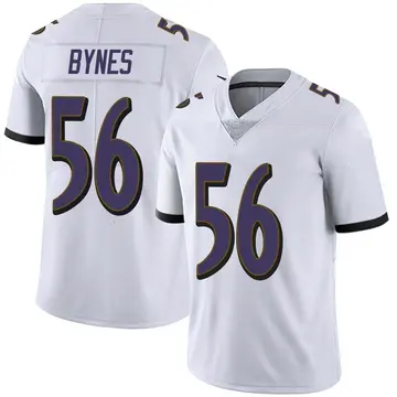 Nike Josh Bynes Youth Limited Baltimore Ravens White Vapor Untouchable Jersey