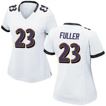 Nike Kyle Fuller Women's Game Baltimore Ravens White Jersey