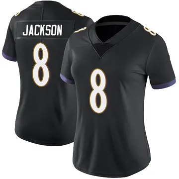 Nike Lamar Jackson Women's Limited Baltimore Ravens Black Alternate Vapor Untouchable Jersey