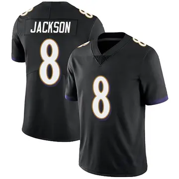 Nike Lamar Jackson Youth Limited Baltimore Ravens Black Alternate Vapor Untouchable Jersey