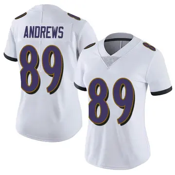 Nike Mark Andrews Women's Limited Baltimore Ravens White Vapor Untouchable Jersey