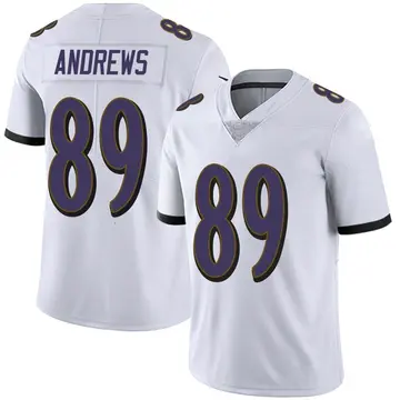 Nike Mark Andrews Youth Limited Baltimore Ravens White Vapor Untouchable Jersey