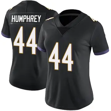 Nike Marlon Humphrey Women's Limited Baltimore Ravens Black Alternate Vapor Untouchable Jersey