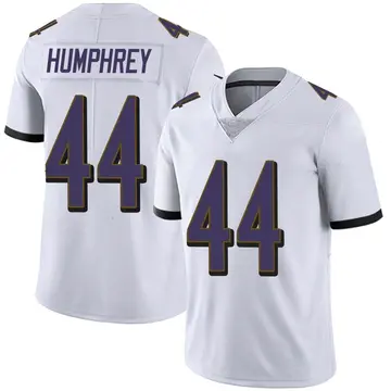 Nike Marlon Humphrey Youth Limited Baltimore Ravens White Vapor Untouchable Jersey