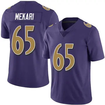 Nike Patrick Mekari Youth Limited Baltimore Ravens Purple Team Color Vapor Untouchable Jersey