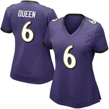 Nike Patrick Queen Women's Limited Baltimore Ravens Purple Team Color Vapor Untouchable Jersey