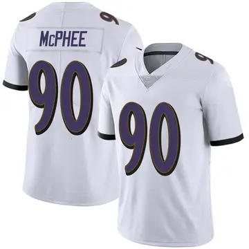 Nike Pernell McPhee Youth Limited Baltimore Ravens White Vapor Untouchable Jersey