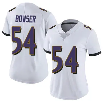 Nike Tyus Bowser Women's Limited Baltimore Ravens White Vapor Untouchable Jersey